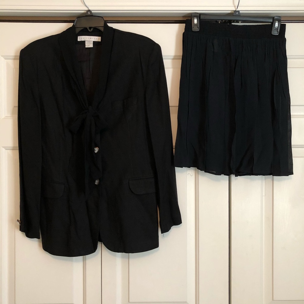 The Limited black jacket and skirt set